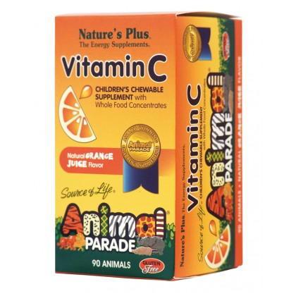 NATURE'S PLUS Animal Parade Vitamin C 90tabs